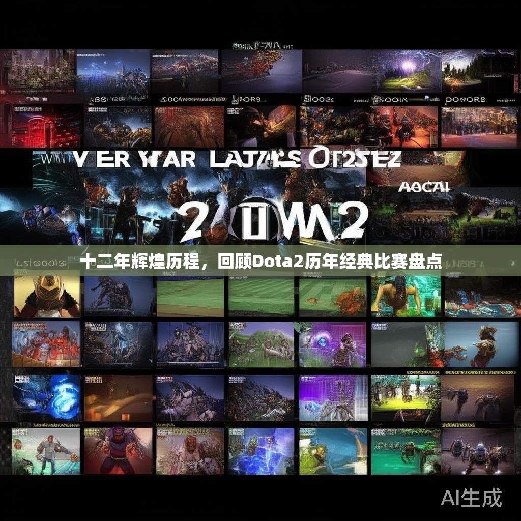 十二年辉煌历程，回顾Dota2历年经典比赛盘点