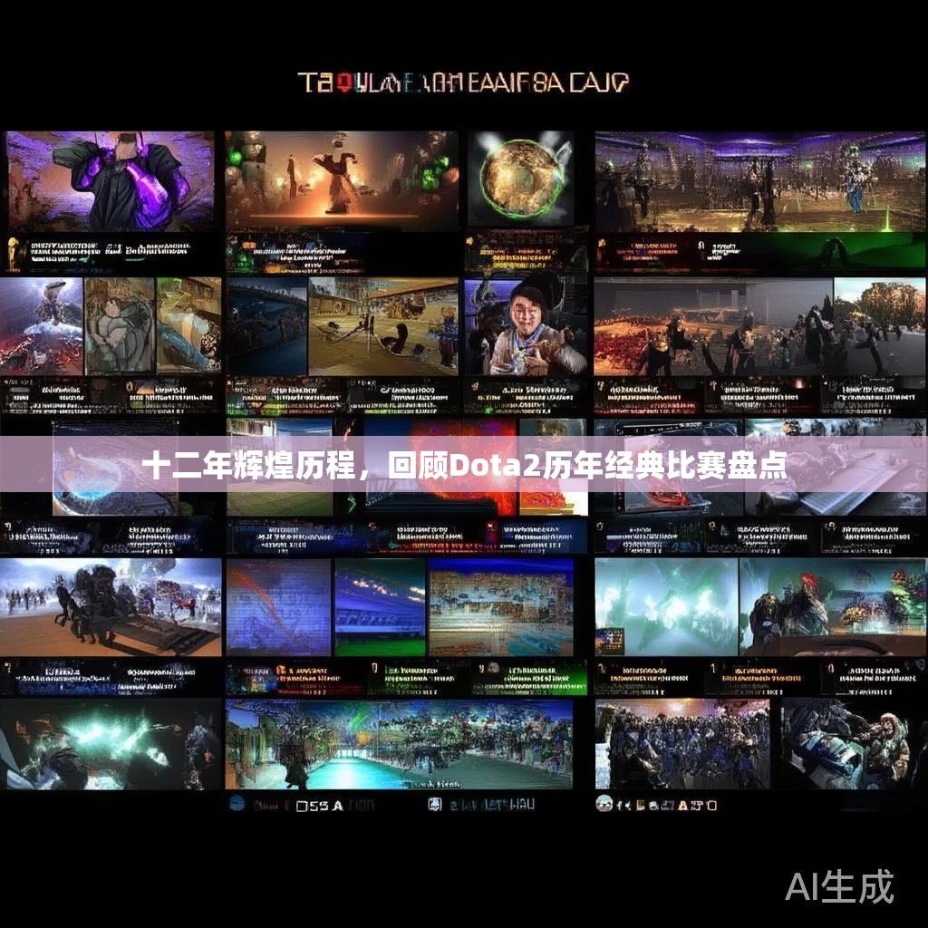 十二年辉煌历程，回顾Dota2历年经典比赛盘点