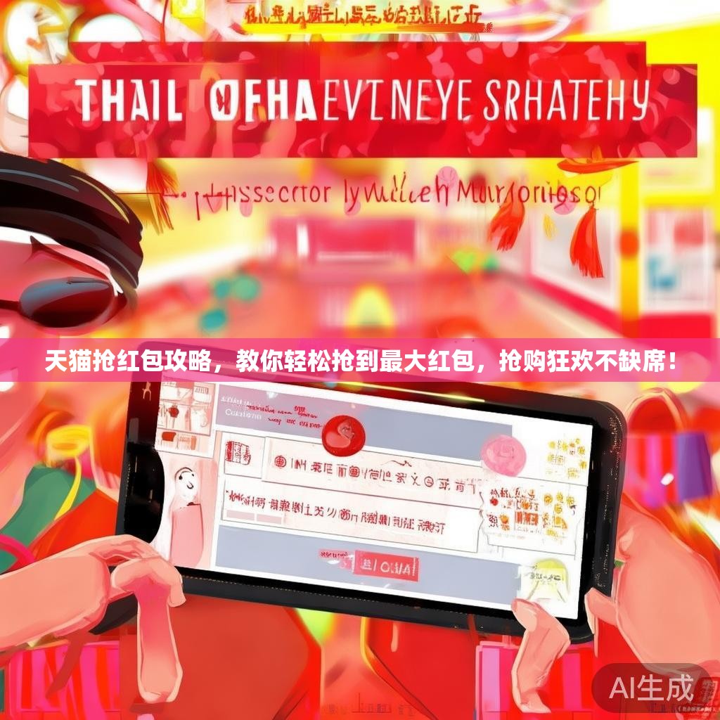 天猫抢红包攻略，教你轻松抢到最大红包，抢购狂欢不缺席！